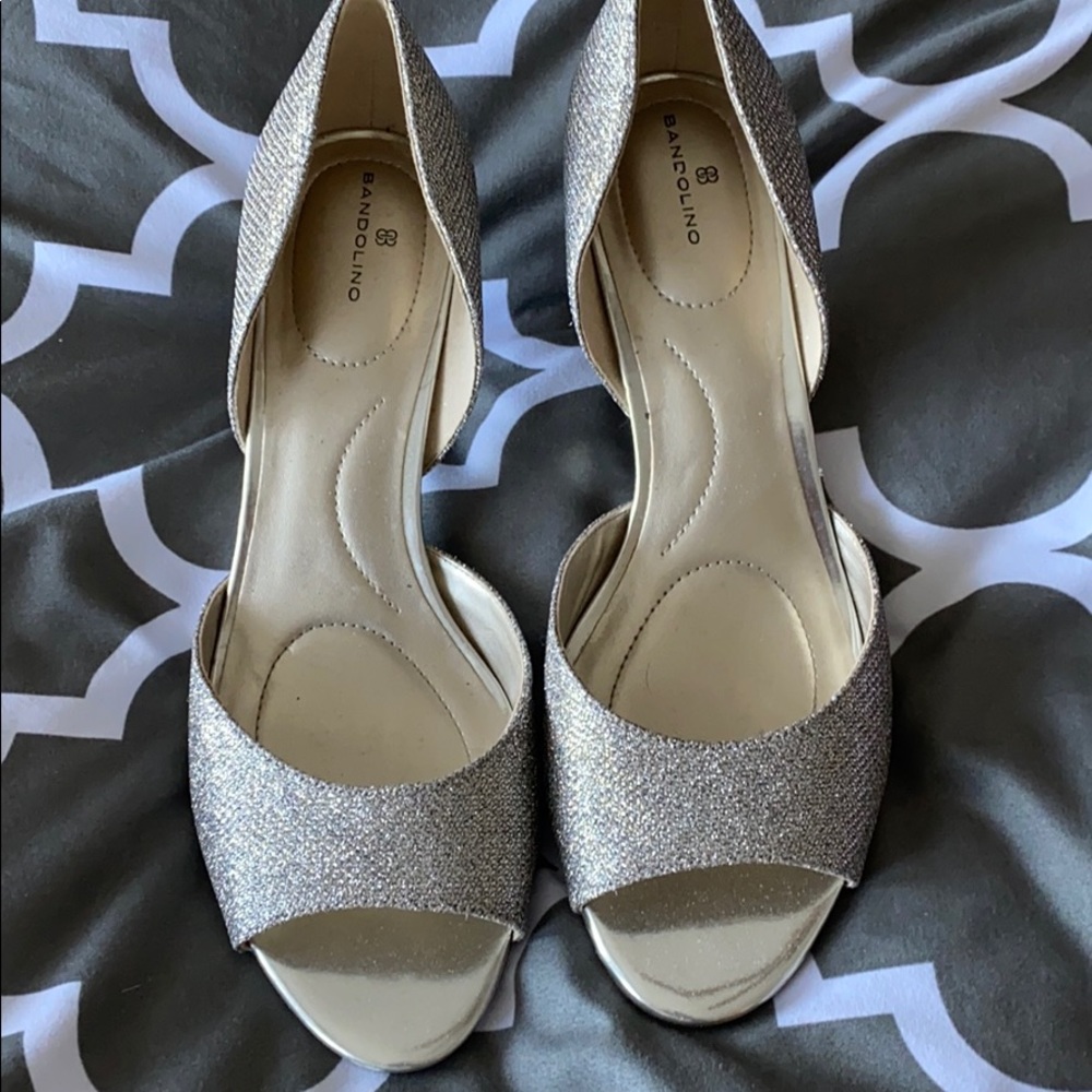 Gold heels